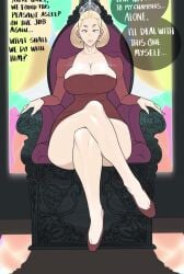 feet female heels huge_ass huge_breasts huge_thighs human instant_loss internal internal_view large_ass large_breasts legs_up longer_than_30_seconds male mating_press mature_female milf nude on_bed onomatopoeia plump princess punishment tagme video