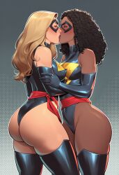 captain marvel from avengers by phophopho