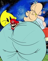 ass ass_focus ass_up back_view bending_over bent_over between_ass between_buttocks big_ass big_boobs big_breasts big_butt big_female big_thighs bigger_female blonde_female blonde_hair blue_dress bottom_heavy bottom_heavy_female comet_observatory confused crown dress dumptruck_ass earrings enjoying enormous_ass fat_ass giant_ass giant_female giantess heavenly_ass huge_ass in_ass large_ass large_female larger_female long_hair looking_away looking_for_someone luma macro macro_female mario mario_(series) massive_ass nintendo panties princess_rosalina savionprosd size_difference smaller_male smile space space_background star star_earrings super_mario_bros. super_mario_galaxy thick_ass thick_thighs thighs wide_hips