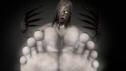 1girls 3d 3d_(artwork) angry_face barefeet barefoot black_toenails blood_on_face blood_on_hand claws clothed edit feet feet_together foot_fetish foot_focus glowing_eyes grey_hair grey_skin hair_covering_eye infected kombatkatto left_4_dead left_4_dead_(series) legs long_hair looking_at_viewer monster_girl musk painted_nails painted_toenails pov pov_feet sfm smell smelly smelly_feet soles solo solo_female source_filmmaker source_filmmaker_(artwork) steam toes valve video_game_character video_game_franchise video_games witch_(left_4_dead) zombie zombie_girl