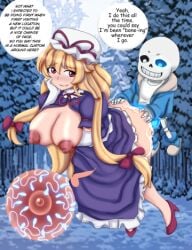 sans (undertale) from touhou by coldplayer
