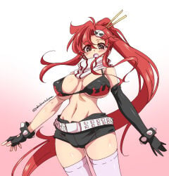 yoko littner from tengen toppa gurren lagann