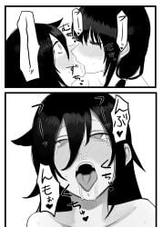 kuroki tomoko from watashi ga motenai no wa dou kangaetemo omaera ga warui! by koma neko