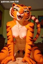 master tigress from kung fu panda by fiff