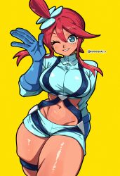 skyla (pokemon) from game freak by komatsuki n