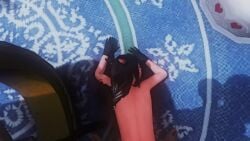 1boy 3d animated black_hair breasts cat_ears cat_tail catgirl dark-skinned_male dark_skin defeated female final_fantasy final_fantasy_xiv gpose_(ffxiv) male miqo'te mp4 multiple_angles no_sound pov pussy rape rapist_pov sex small_breasts tagme vaginal_penetration vaginal_sex video video_game_franchise
