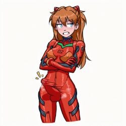 asuka langley sohryu from neon genesis evangelion by diamond 7 (ai generator)