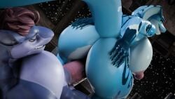 1boy 1girls 3d 3d_animation 3d_render animated anthro anthro_on_anthro anthro_penetrated anthro_penetrating_anthro cum cum_in_pussy dariana_(quetzaly) digital_media_(artwork) dominant_female furry high_quality high_resolution highres interspecies interspecies_sex lying_on_back lying_on_bed male/female moan muscular_anthro muscular_male orgasm panting reverse_cowgirl_position sebastian_(xstack3000) shibashibs submissive_male tagme thebredfactory_(va) video