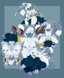anthro_on_anthro anthro_only anthro_penetrated anthro_penetrating_anthro cum cum_on_breasts cum_on_chest cum_on_face cum_on_thighs cunnilingus green_eyes handjob ki0nyxie large_breasts multiple_views oral_sex purple_eyes sega sonic_(series) sonic_the_hedgehog sonic_the_hedgehog_(series) sonic_the_werehog spiked_shoes tagme tangle_the_lemur two-tone_body two-tone_fur werehog