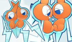 2025 4chan_anon :3 absurd_res after_kiss armless blue_eyes blue_vulva bodily_fluids closed_smile digital_media_(artwork) duo eye_contact featureless_chest female female/female generation_4_pokemon genitals half-closed_eyes head_turned heart_symbol hi_res humanoid_genitalia humanoid_vulva legless looking_at_another looking_at_partner looking_at_viewer looking_back looking_back_at_viewer monotone_body mouth_closed multiple_images narrowed_eyes nintendo no_pupils normal_rotom noseless not_furry open_mouth open_smile orange_body plump_labia pokemon pokemon_(species) rotom saliva saliva_string sex shaded smile soft_shading teal_mouth tribadism unknown_artist vaginal_penetration vulva white_mouth white_sclera