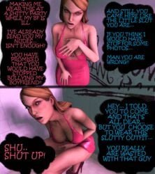 3d aroused big_breasts big_penis black_penis blackmail cheating cheating_girlfriend dress drinking_cum female geras high_heels horny life_is_strange male mind_break rachel_amber skimpy_clothes whatawoodsfm