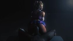 3d anal animated ass big_ass blonde_hair cheerleader clothed_sex clothing collar comissair dark-skinned_male dark_skin faceless_male female interracial juliet_starling large_penis lollipop_chainsaw long_hair moaning sex_under_skirt skirt sound tagme upskirt video zombie