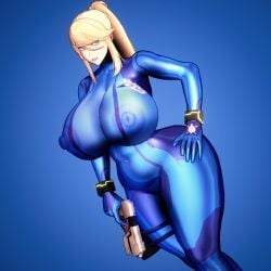 samus aran from metroid by battlehungryoni
