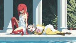 mipha from blue submarine no. 6 by bereft