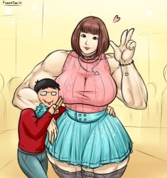 chikara haruka from original by franktonius
