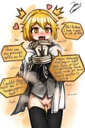 1girls blonde_hair blush chains don_quixote_(limbus_company) excited_female female heart index_don_quixote inviting limbus_company male_pov pov project_moon pussy_juice sami_camo solo solo_female tagme vagina yellow_eyes