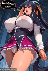 akeno himejima from high school dxd by renz3n