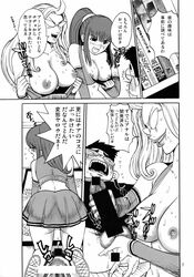 anna_lindhurst aoi_kanda comic nintendo osu_tatakae_ouendan sayaka_amemiya