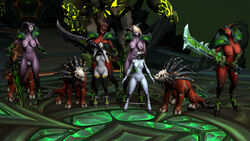 bbdworks bestiality blizzard_entertainment bondage burning_legion canine clothing demon demon_girl demon_horns demoness draenei draenei_female eredar felhunter female feral forced hi_res hooves horns humanoid legwear nipples red_body red_skin stockings teenager tentacle video_games warcraft weapon world_of_warcraft young zoophilia