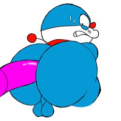 1:1 anal anal_masturbation anal_penetration anal_sex animated anthro ass balls big_ass big_butt bodily_fluids bouncing_balls bouncing_butt butt collar dildo domestic_cat doraemon doraemon_(character) duo felid feline felis filthyopossum fur genitals hi_res huge_butt looking_back machine male male_only male_penetrated mammal masturbation nude open_mouth penetration sex_toy short_playtime simple_background solo sweat teeth tongue white_background