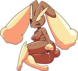 1girls after_sex anthro big_breasts bodily_fluids breasts cum female furry genital_fluids lopunny nikuq_owata nintendo nude pokémon_(species) pokemon pokemon_(species) pokemon_dppt thick_thighs video_games wide_hips