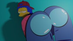 ass big_ass huhnill huhnill_pics looking_back_at_viewer marge_simpson pov solo the_simpsons