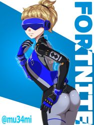 big_ass blonde_hair blue-tinted_eyewear fortnite mu34mi neo_versa_(fortnite) skin_tight tagme tinted_eyewear versa_(fortnite) visor