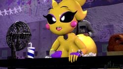 3d ahe_gao ahegao animated bent_over bouncing_breasts five_nights_at_freddy's five_nights_at_freddy's_2 huge_ass larger_female nightguard sex sound toy_chica_(eroticphobia) toy_chica_(fnaf) trembling ventilator video yellow_skin