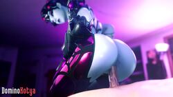 1boy 1girls 3d alternate_costume animated anus ass big_ass blender dominothecat erection fat_ass female male nude overwatch penetration pussy reverse_cowgirl_position sound spider_widowmaker straight vaginal_penetration video widowmaker