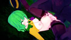 ahe_gao animated cum koikatsu koishi_komeiji mating_press mightyniku tagme touhou video werewolf