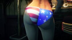 3d american_flag american_flag_bikini ass back_shot back_view bikini dressing_room edit flag_bikini hitman hitman_absolution io-interactive june_drake screenshot strip_club stripper usa_bikini video_games