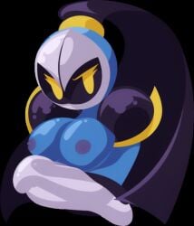 edited_image genderswap_(mtf) kirby_(series) masked meta_knight ponytail rule_63 rule_63 tagme tagme_(artist) tits_out