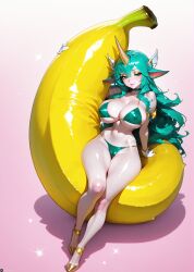 1female 1girls ai_generated ass bannana belly_button big_ass bikini blush blushing_at_viewer boob breasts child_bearing_hips curvy curvy_female curvy_figure fantasy female femdom goat_girl goddess green_eyes green_hair healer horn horny innie_belly_button league_of_legends long_hair looking_at_viewer medium_breasts naked naked_female navel nipples outdoors patreon pussy riot_games sensual sexually_suggestive sexy shiny_skin solo solo_female solo_focus soraka soraka_(league_of_legends) stable_diffusion star_guardian_series star_guardian_soraka stblfantasy suggestive support tattoo thick thick_thighs thighs toned toned_body toned_female very_long_hair water wet