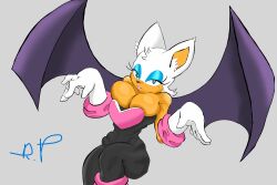 2d about_to_burst anthro anthro_female anthro_only barely_contained barely_contained_breasts barely_fits breasts_too_big bursting_breasts female furry furry_female furry_only imminent_wardrobe_malfunction mobian mobian_(species) mobian_bat rouge_the_bat sega sonic_(series) sonic_adventure_2 sonic_the_hedgehog_(series) tagme too_tight undersized_clothes undersized_clothing