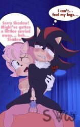 after_sex amy_rose bumpy_dildo cum dominant_female femdom furry male_penetrated mind_break pegging riding_dildo shadow_the_hedgehog small_breasts sonic_(series) strap-on submissive_male suitsandwhimpers tears wet_pussy