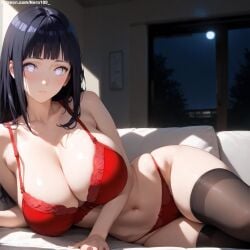 1girls 2d ai_generated ass big_ass big_breasts black_hair blunt_bangs boruto:_naruto_next_generations breasts curvaceous curvaceous_female curvaceous_figure curvy curvy_figure grey_eyes high_quality hime_cut hourglass_figure huge_breasts hyuuga_hinata hyuuga_hinata inviting_to_sex large_breasts light-skin light-skinned_female lingerie lips long_hair mature mature_female mature_woman milf mommy naruto naruto_(series) naruto_shippuden nero100 pale-skin pale-skinned_female posing red_lingerie sagging_breasts seductive seductive_look sexy_pose stable_diffusion tagmeo thick_ass thick_butt thick_thighs thighs wide_hips