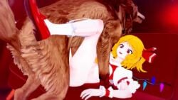 animated bestiality canine flandre_scarlet koikatsu mightyniku tagme touhou video