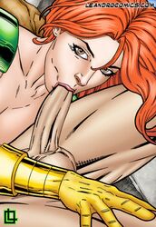 69 69_position balls big_thighs blowjob clark_kent close-up dc dc_comics fellatio female glans gloves hand_on_leg insertion leandro_comics legs looking_at_viewer male maxima_queen_of_almerac mouth oral oral_insertion oral_sex orange_hair penis penis_in_mouth sex shoulder_armor shoulder_pads spread_legs spreading superman team_dc testicles thighs unseen_male_face