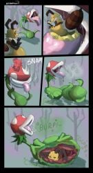 piranha plant from mario (series) by troppygutz