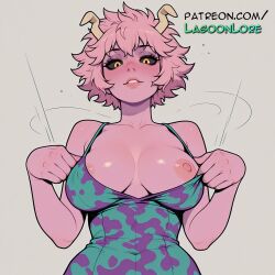 ashido mina from boku no hero academia by lagoonlore