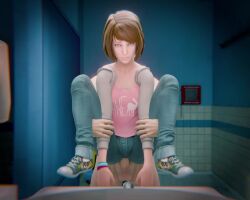 1boy 1boy1girl 1girls 3d_animation 4:3 amateur_artist anal anal_sex animation audio balls ballsack bathroom blender blender_cycles blue_eyes brown_hair carrying_partner clothed_female clothed_female_nude_male clothed_sex dominant_male faceless_male full_nelson fully_clothed_female gnightsound holding_arms hoodie jeans large_penis lesbian_female lesbian_with_male life_is_strange light-skinned_female light-skinned_male limp_arms limp_hands looking_at_viewer looking_forward loop looping_animation male_penetrating_female max_caulfield muscular_male nude_male penetration_through_clothes pleased_expression pleasured_face public public_indecency public_nudity public_sex questionable_consent restrained restrained_arms sex_through_clothes shoes shorter_than_10_seconds sound sound_warning standing standing_sex tagme video