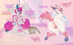 eeveelution from nintendo by millardcromwell