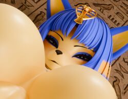 ankha from animal crossing by dividebyzero