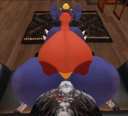big_ass big_breasts big_penis breasts bubble_butt cleavage female ferialexonar furry garchomp huge_ass huge_breasts huge_cock nipples penis pokemon pokemon_(species) sex tagme thick_thighs video wide_hips