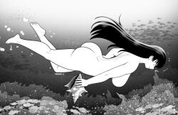 arato nagi from ruri no houseki by walkingdeadmann