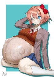 sayori (doki doki literature club) from doki doki literature club by det