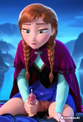 anna (frozen) from disney by lustboxai