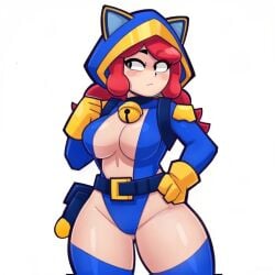 cat burglar jessie from brawl stars