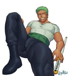 roronoa zoro from one piece by pill6w