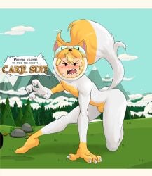cake the cat from adventure time by gearthefae